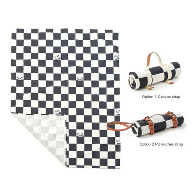 Outdoor Travel Camping Picnic Blanket Waterproof Sand Proof Padded Picnic Blanket With Carry Strap