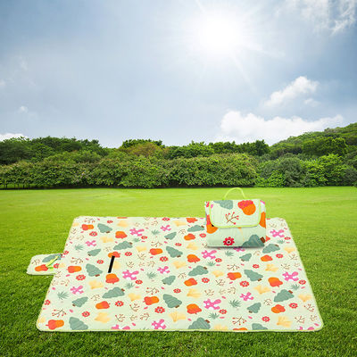 2x2m Large Thick Camping Picnic Blanket Folding Mat Picnic For Outdoor Camping