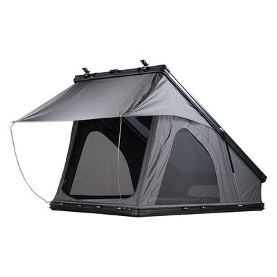 300gsm Polyester Fabric Material Camper Alu Fast Fit Hard Shell Roof Top Tent 212x131x155cm