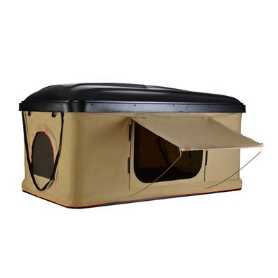ABS Hard Shell Pop Up Car Tent Rectangular Rooftop Camping Tent For Truck Suv