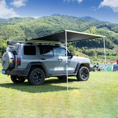 3000mm Car Awning Sun Shelter 11kg Car Roof Side Awning With Led Light