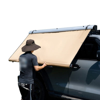 3000mm Car Awning Sun Shelter 11kg Car Roof Side Awning With Led Light