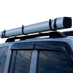 14kg Retractable Car Roof Tent 420D Oxford Side Awning For Camping