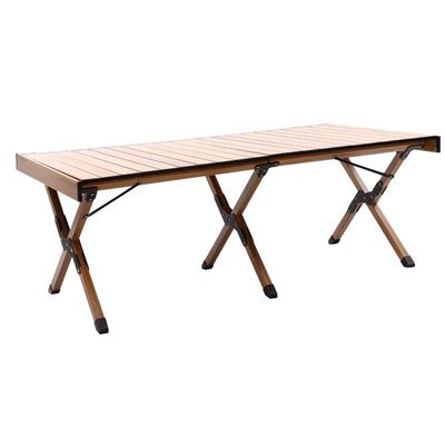 Double-sided Usable Multi-functional Portable Camping Table Aluminium Table Outdoor for Backyard Gatherings