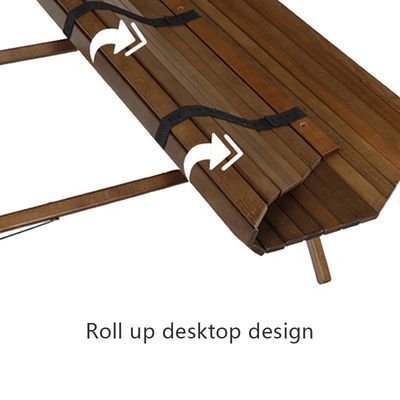 Octangle Wood Camping Table Custom Cheap China Wholesale Trestle Table Folding