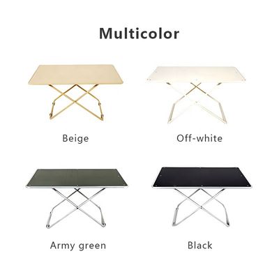 Portable Backpacking Table Outdoor Folding Table Aluminum Tactical Outdoor Table