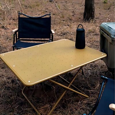 Portable Backpacking Table Outdoor Folding Table Aluminum Tactical Outdoor Table
