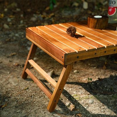 iNature Stable Wood Oak Table Pliante Camping Folding Modern Table Outdoor Picnic Tables