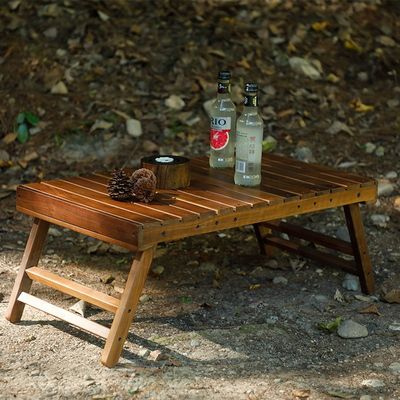 iNature Stable Wood Oak Table Pliante Camping Folding Modern Table Outdoor Picnic Tables