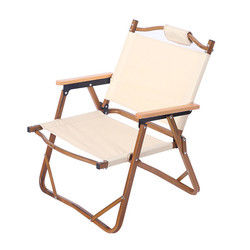 Classic Portable Camping Chair Outdoor Aluminium Chair For Tourists Folding