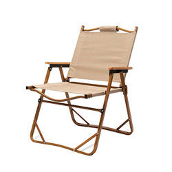 Classic Portable Camping Chair Outdoor Aluminium Chair For Tourists Folding