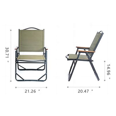 Skidproof Portable Camping Chair Kermit Outdoor Chair For Parties And Picnics
