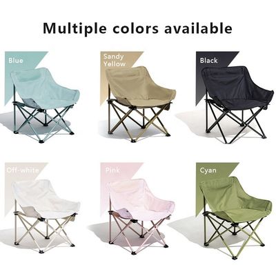 Luxury Foldable Portable Camping Chairs Metal Chair Outdoor For Leisure Outdoor Activities
