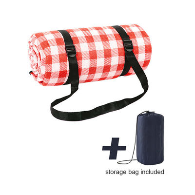 Foldable Moisture Proof Oversized Picnic Blanket Acrylic Fabric Custom Camping Blanket Thickened