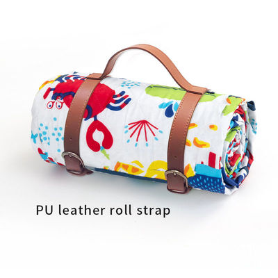 100% Polyester Camping Picnic Blanket Taffeta Waterproof Ultrasonic Quilted Luxury Picnic Blanket