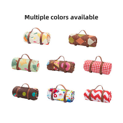 100% Polyester Camping Picnic Blanket Taffeta Waterproof Ultrasonic Quilted Luxury Picnic Blanket