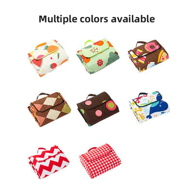2x2m Large Thick Camping Picnic Blanket Folding Mat Picnic For Outdoor Camping