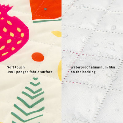 2x2m Large Thick Camping Picnic Blanket Folding Mat Picnic For Outdoor Camping