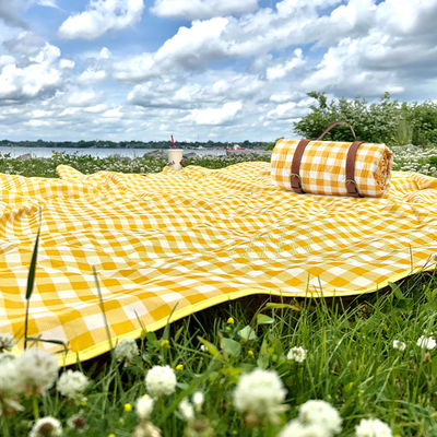 Personalised Extra Large Packable Floral Picnic Blanket For A Picnic