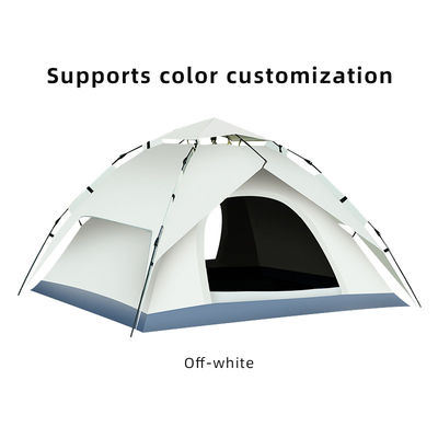 Outside Four Man Tent Automatic Family Camping Tent Double Layer