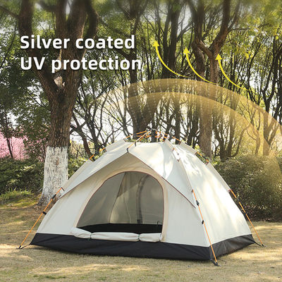 Square Waterproof Camping Outdoor Tents Large Instant Oxford Auto Inflate Tent 4 Person