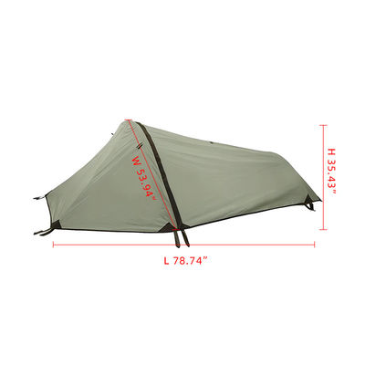 210T Polyester Camping Outdoor Tents Widened Breathable Hooped Bivvy Bag Tent