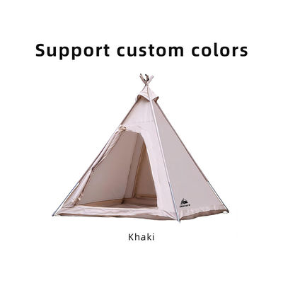 Spacious Teepee Style Camping Outdoor Tents Camping Picnic Tents With Double Doors