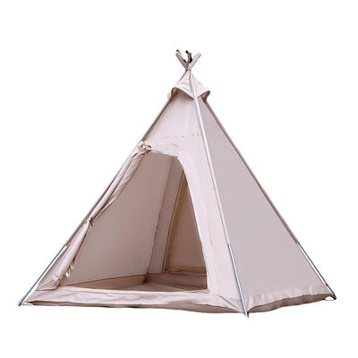 Spacious Teepee Style Camping Outdoor Tents Camping Picnic Tents With Double Doors