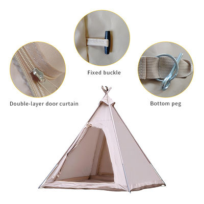 Spacious Teepee Style Camping Outdoor Tents Camping Picnic Tents With Double Doors