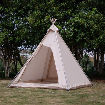 Spacious Teepee Style Camping Outdoor Tents Camping Picnic Tents With Double Doors