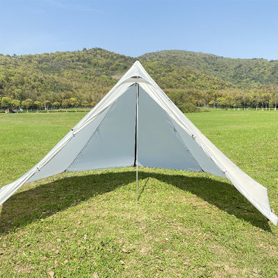 Classic Design Lightweight Pyramid Tent Wind Resistance Outdoor Camping Tent 210T Fabric