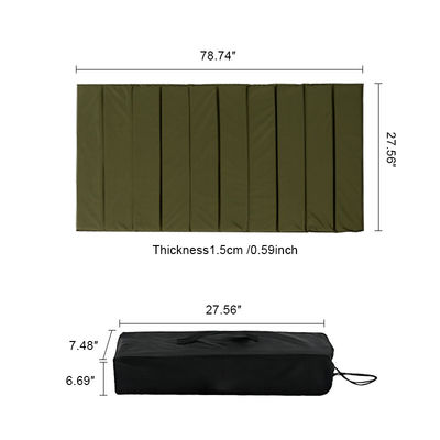 Oxford Outdoor Camping Mat Portable Mattress Folding Pad For One Person