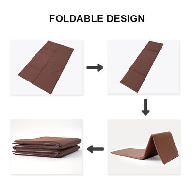 Waterproof Double Sleeping Mat Camping Outdoor Hiking Tri Fold Sleeping Pad