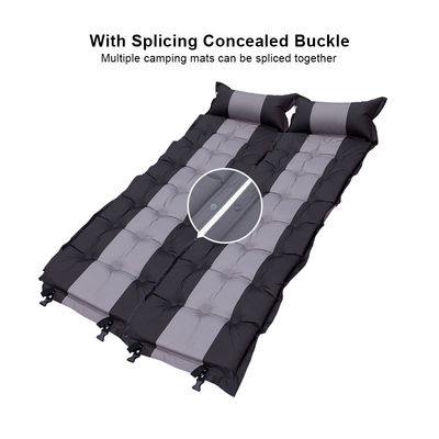 Gray Self Inflating Sleeping Pad Self Inflating Hiking Mattress 63x24x56cm