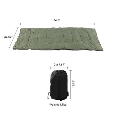 Compact Camping Sleeping Bags 1 Person Youth Sleeping Bags For All Seasons