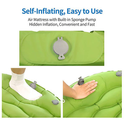 Foot Press Outdoor Camping 2 Season Sleeping Bag Cold Weather Sleeping Pad For Adults Hiking