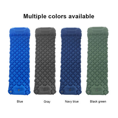 Egg Groove Shaped Outdoor Sleeping Mat With Pillow Folding Sleeping Mat Camping
