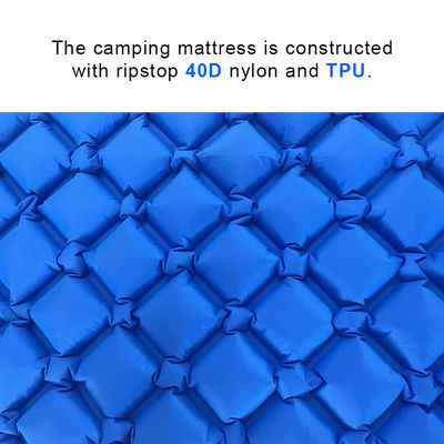Egg Groove Shaped Outdoor Sleeping Mat With Pillow Folding Sleeping Mat Camping
