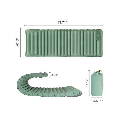 Extra Thick 10cm Sleeping Mat Portable Outdoor Sleeping Mattress For Hiking