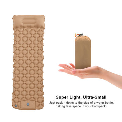 Waterproof TPU Outdoor Sleeping Pad Hiking Mat 5cm Inflatable Camping Pad