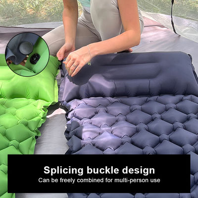 Waterproof TPU Outdoor Sleeping Pad Hiking Mat 5cm Inflatable Camping Pad