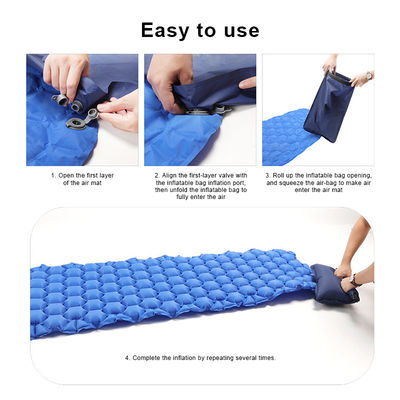 Ultralight Pump Sack Roll Top Compression All Season Sleeping Bag For Camping Sleeping Pad