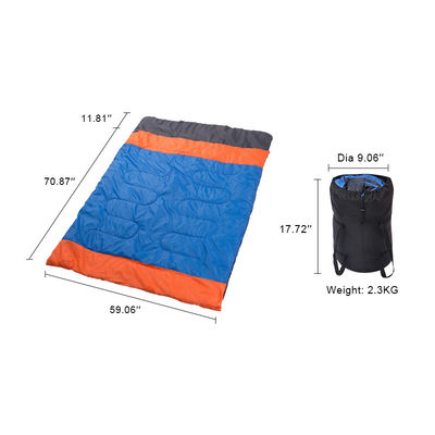 Queen Size Camping Sleeping Bags Waterproof 2 Person Double Sleeping Bag For Adults