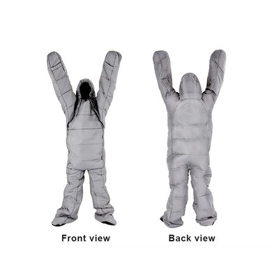 70.9" Large Humanoid Outdoor Camping Sleeping Bags Wearable Sleeping Bag Single Person