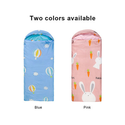 Detachable Warm Kids Sleeping Bags For Adults Pongee Lined Children'S Sleeping Bags