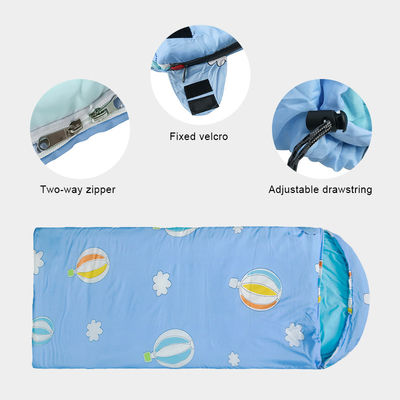 Detachable Warm Kids Sleeping Bags For Adults Pongee Lined Children'S Sleeping Bags