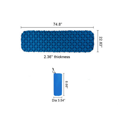 Waterproof Outdoor Sleeping Pad Portable  Hiking Sleeping Mat For Tent