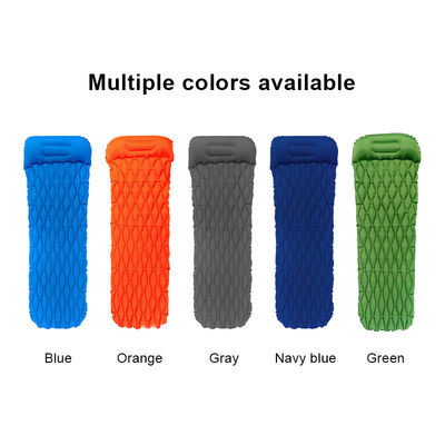40D Nylon TPU Outdoor Sleeping Pad Ultralight Inflatable Sleeping Pad Hiking Air Mattress
