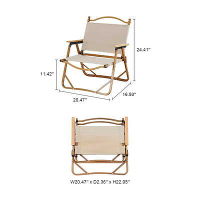 Best Backpacking lightweight folding chair Collapsible Khaki Small Aluminum