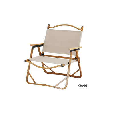Versatile folding camping chairs Aluminum Solid Arm Adult For Outdoor Picnic